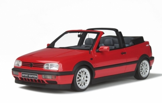Ottomobile 1:18 Volkswagen VW Golf III Cabriolet Sport Edition rot 1:18 Volkswagen 1/2000