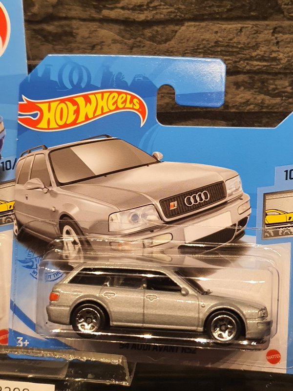 Hot Wheels Neuheit Audi RS2 Avant Silber